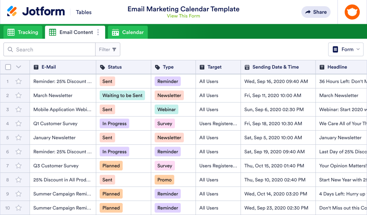 The Importance of Building a Consistent Email Marketing Calendar